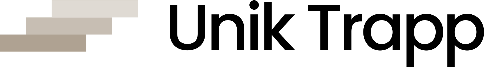 Unik Trapp Logo Sort